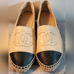 Chanel Lambskin Espadrilles